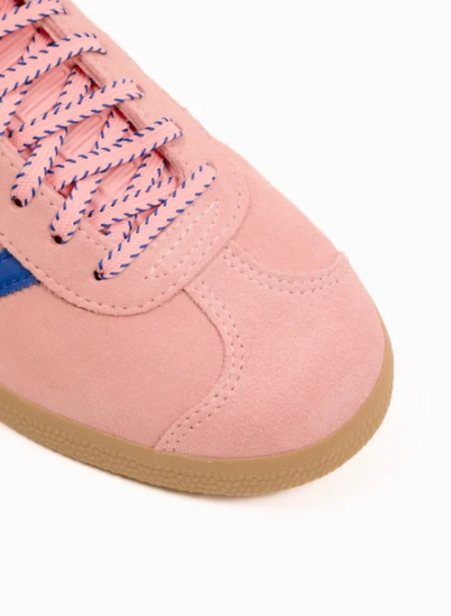 Adidas Originals Gazelle – Semi Pink Spark / Lucid Blue / Pure Sulfur -Urban Sneakers Shop image 1037