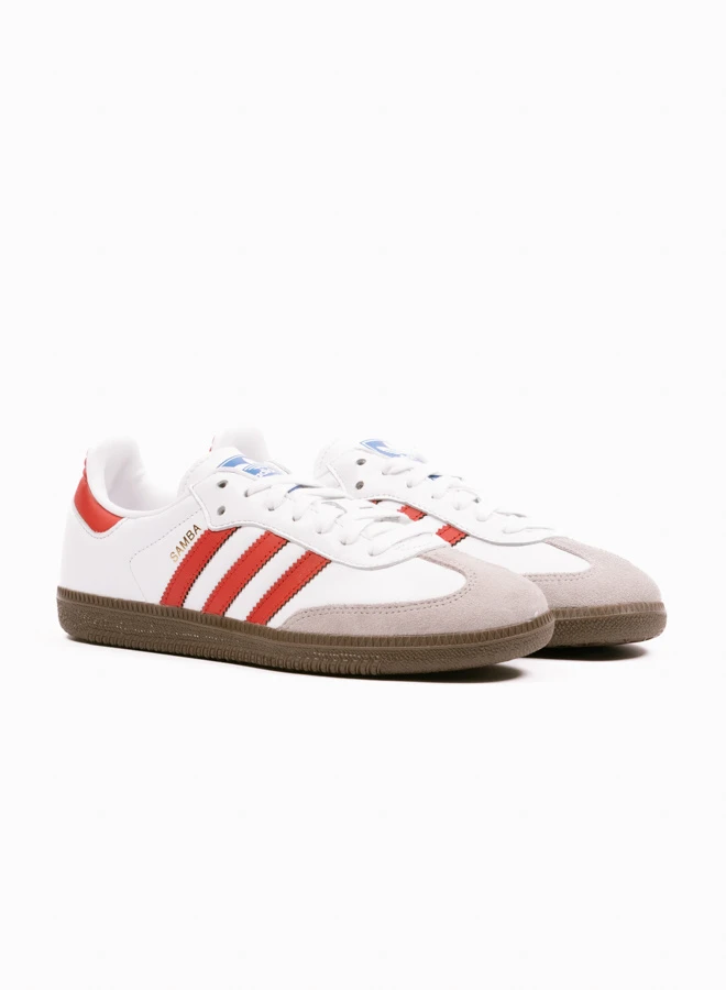 Adidas Originals Samba Cloud White / Better Scarlet / Supplier Colour 4 Adidas Originals Samba Cloud White / Better Scarlet / Supplier Colour - Image 4