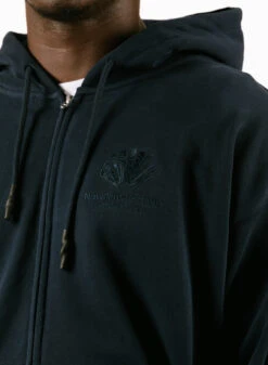 Logo Hoodie Zip-Up Navy / Night -Urban Sneakers Shop image 1461
