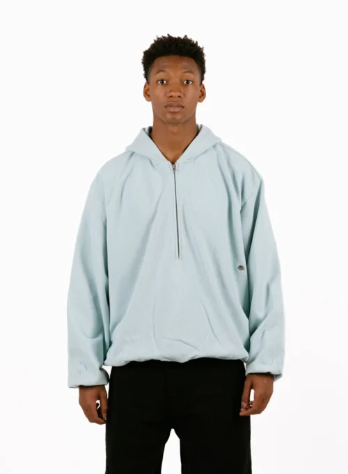 Inflatable Hoodie Denim Blue