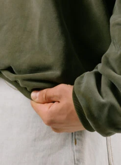 Inflatable Crewneck Olive -Urban Sneakers Shop image 1495