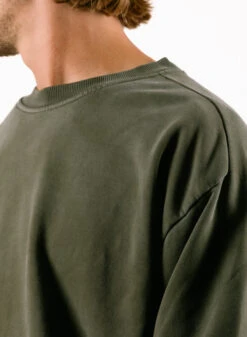 Inflatable Crewneck Olive -Urban Sneakers Shop image 1496