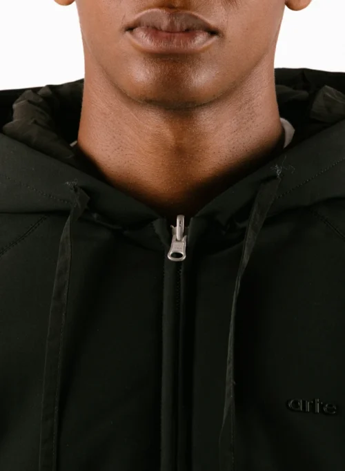 Nylon Reversible Jacket Black -Urban Sneakers Shop image 1502