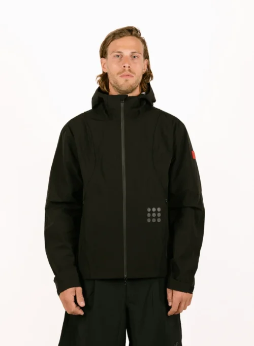 Engine Hooded Jacket Black