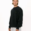 Lace Crewneck Night / Black