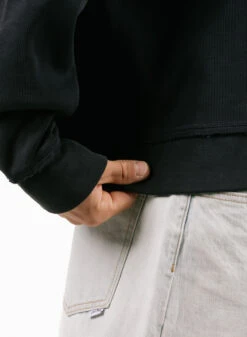 Lace Crewneck Night / Black -Urban Sneakers Shop image 1559