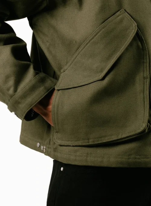 Inclined Pocket Jacket Green 18 Inclined Pocket Jacket Green -Urban Sneakers Shop image 1589