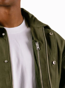 Inclined Pocket Jacket Green -Urban Sneakers Shop image 1590