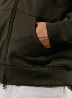 Emblem Zip Up Espresso -Urban Sneakers Shop image 1606