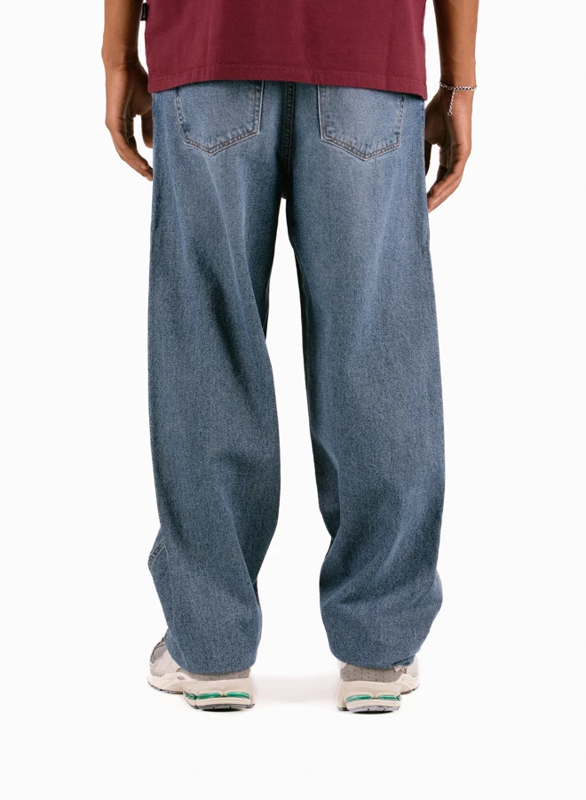 Relaxed Denim Pant Washed Indigo 3 Relaxed Denim Pant Washed Indigo - Image 3