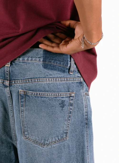 Relaxed Denim Pant Washed Indigo 7 Relaxed Denim Pant Washed Indigo -Urban Sneakers Shop image 1612