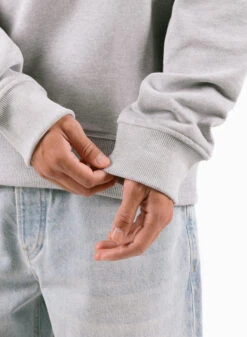 Script Logo Crewneck Heather Grey 10 Script Logo Crewneck Heather Grey -Urban Sneakers Shop image 1624