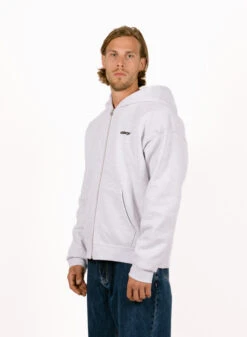 OBEY Gaze ZIP Hood Ash Grey -Urban Sneakers Shop image 1628