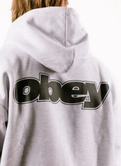 OBEY Gaze ZIP Hood Ash Grey -Urban Sneakers Shop image 1633