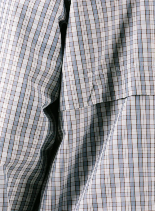 Checked Windbreaker Blue -Urban Sneakers Shop image 1642