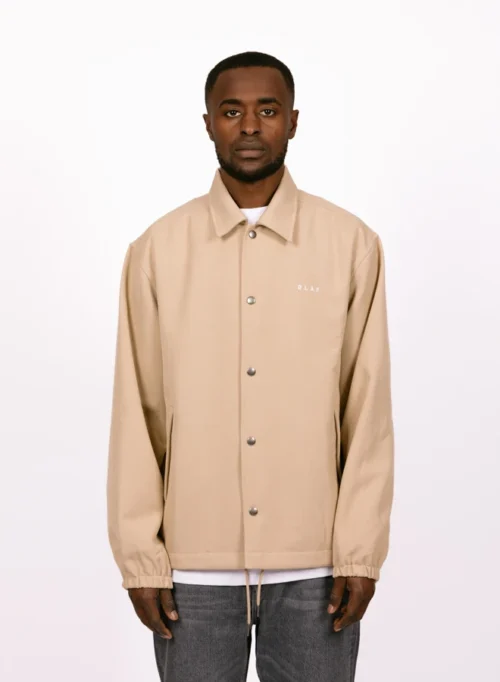 ØLÅF Coach Jacket Cream -Urban Sneakers Shop image 1652
