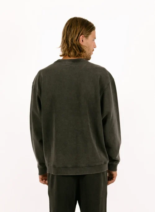 Filling Pieces Sweatshirt Boxy Embroidered Vintage Black 9 Filling Pieces Sweatshirt Boxy Embroidered Vintage Black -Urban Sneakers Shop image 1661