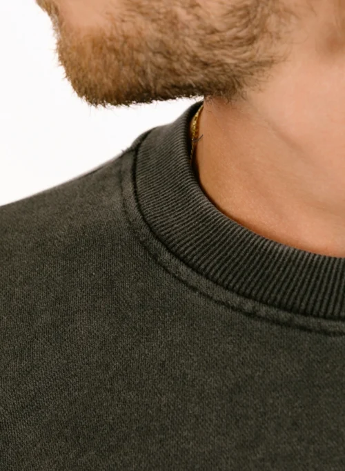 Filling Pieces Sweatshirt Boxy Embroidered Vintage Black 11 Filling Pieces Sweatshirt Boxy Embroidered Vintage Black -Urban Sneakers Shop image 1663