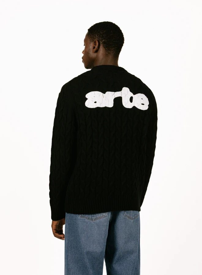 Arte Knit Sweater Black 1 Arte Knit Sweater Black