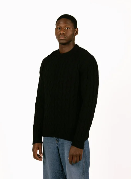 Arte Knit Sweater Black -Urban Sneakers Shop image 1676