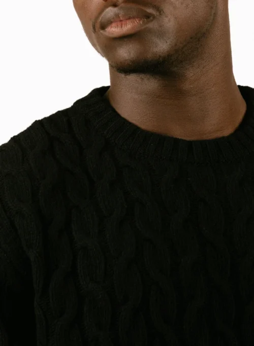 Arte Knit Sweater Black -Urban Sneakers Shop image 1677