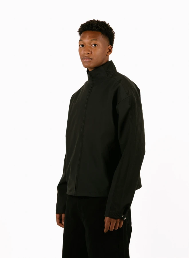 Nylon Track Jacket Black 3 Nylon Track Jacket Black - Image 3