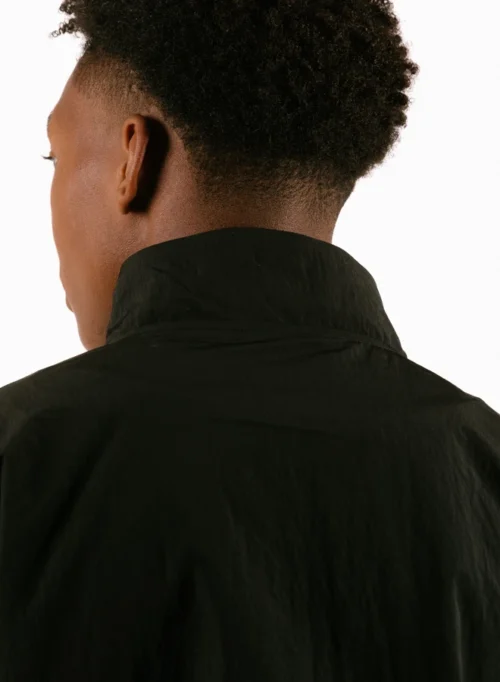 Nylon Track Jacket Black 14 Nylon Track Jacket Black -Urban Sneakers Shop image 1711