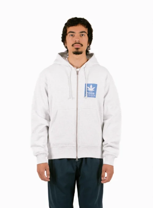 Gramicci Hemp Zip Hooded Sweatshirt Heather Ash 10 Gramicci Hemp Zip Hooded Sweatshirt Heather Ash -Urban Sneakers Shop image 1749