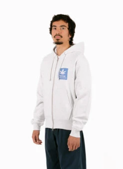 Gramicci Hemp Zip Hooded Sweatshirt Heather Ash 11 Gramicci Hemp Zip Hooded Sweatshirt Heather Ash -Urban Sneakers Shop image 1750