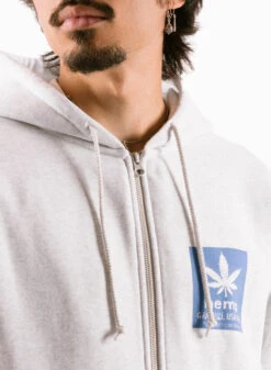 Gramicci Hemp Zip Hooded Sweatshirt Heather Ash 13 Gramicci Hemp Zip Hooded Sweatshirt Heather Ash -Urban Sneakers Shop image 1752