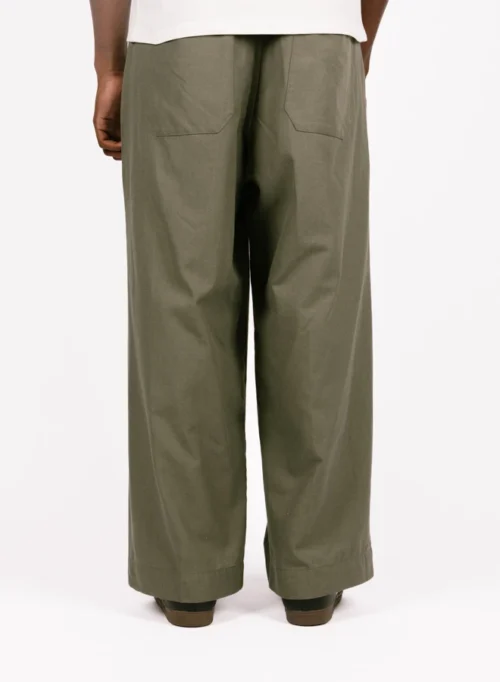 OBEY Oliver Pleated Pant Tea Leaf -Urban Sneakers Shop image 1781