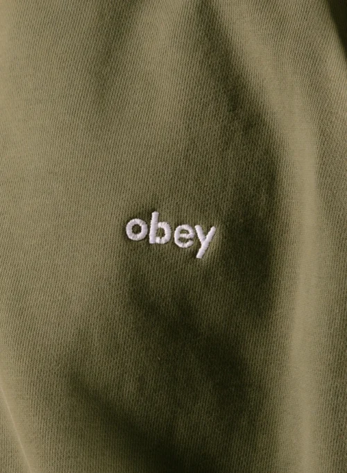 OBEY Lowercase Pigment Zip Hood Pigment Deep Lichen Green 12 OBEY Lowercase Pigment Zip Hood Pigment Deep Lichen Green -Urban Sneakers Shop image 1788