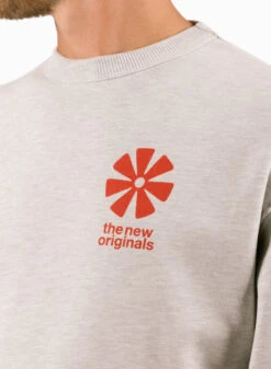 Adinkra Crewneck Light Grey Melange 8 Adinkra Crewneck Light Grey Melange -Urban Sneakers Shop image 1825