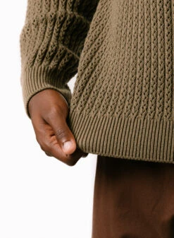 OBEY Duane Polo Sweater Tea Leaf 11 OBEY Duane Polo Sweater Tea Leaf -Urban Sneakers Shop image 1838