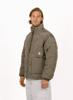 Detachable Jacket Dark Taupe -Urban Sneakers Shop image 1856