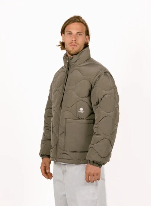 Detachable Jacket Dark Taupe -Urban Sneakers Shop image 1856