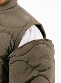 Detachable Jacket Dark Taupe -Urban Sneakers Shop image 1862