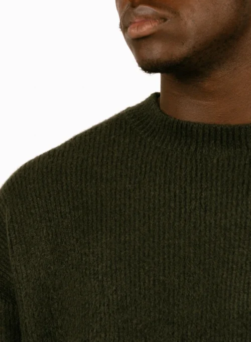 Signature Knitted Crewneck Olive Night 9 Signature Knitted Crewneck Olive Night -Urban Sneakers Shop image 1895