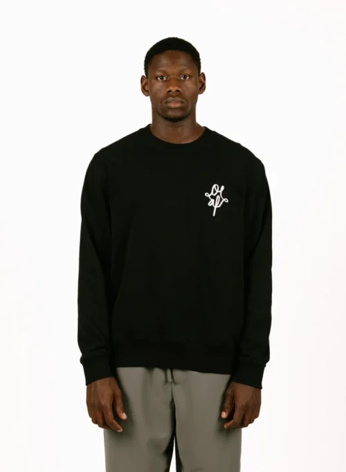 Monogram Graphic Crewneck Black -Urban Sneakers Shop image 1899