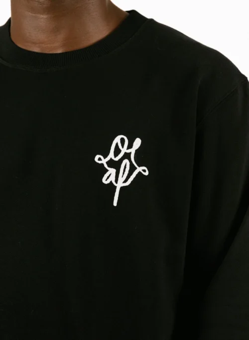 Monogram Graphic Crewneck Black -Urban Sneakers Shop image 1901