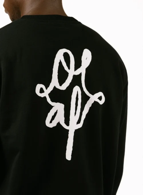 Monogram Graphic Crewneck Black -Urban Sneakers Shop image 1902