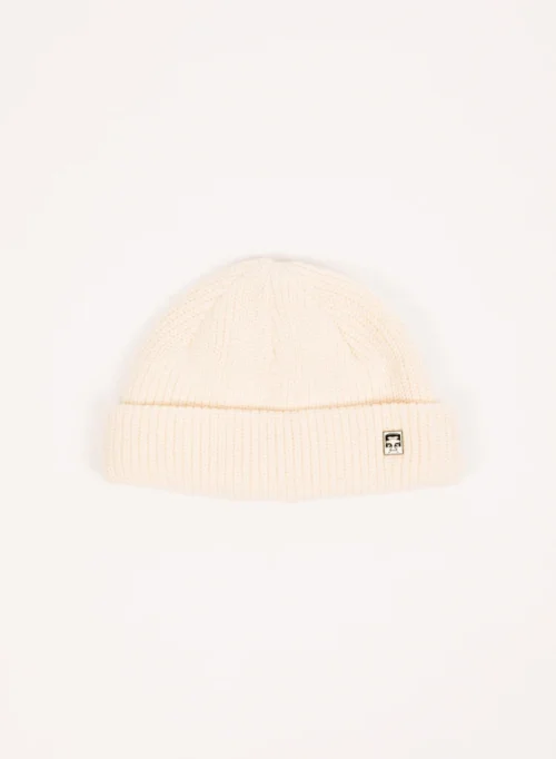OBEY Micro Beanie Unbleached