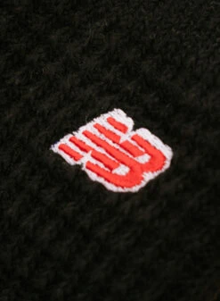 Waffle Knit Ankle Socks 2 Pack Black Beige -Urban Sneakers Shop image 1943