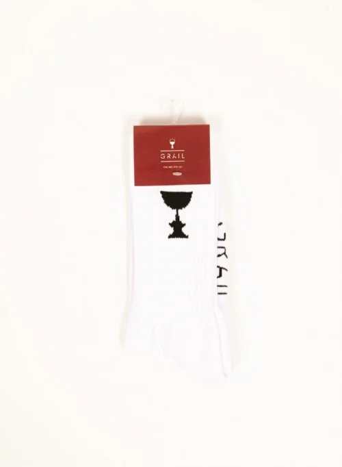 Cup Logo Sock White -Urban Sneakers Shop image 1951