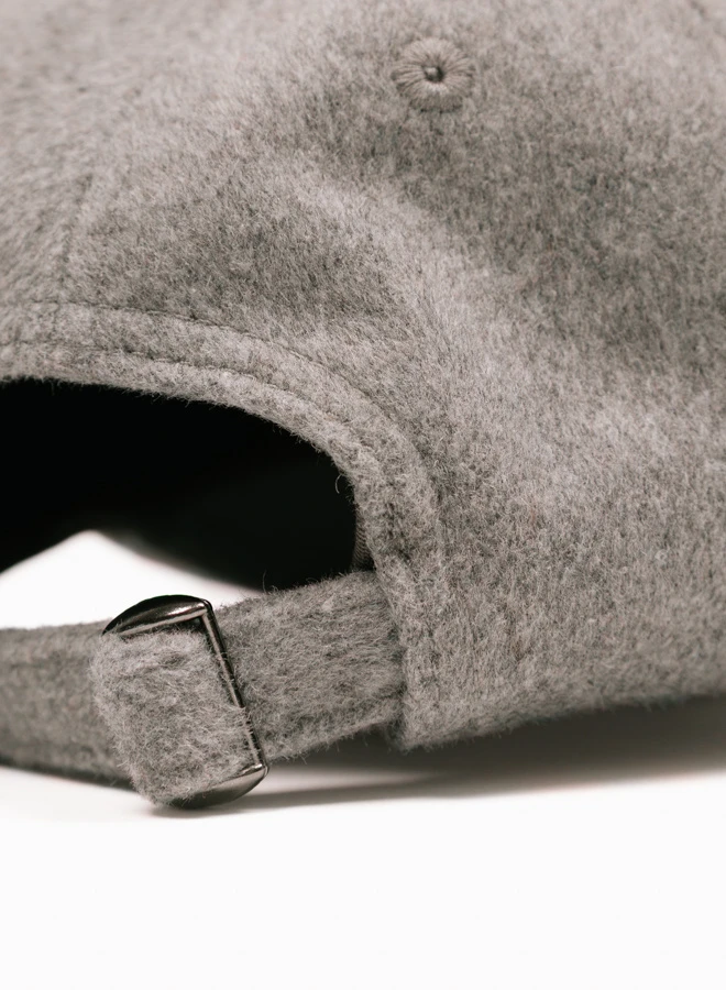 Signature Logo Cap Grey Melange 3 Signature Logo Cap Grey Melange - Image 3