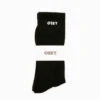 OBEY Bold Socks Black