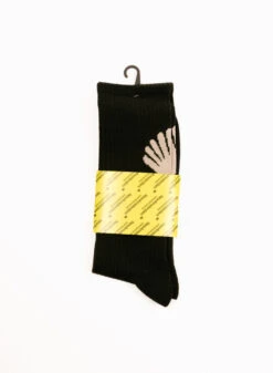 Logo Socks Black / Seneca Rock