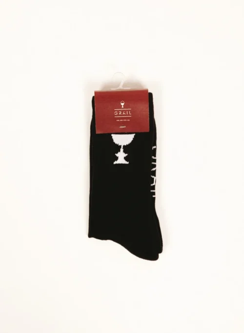 Cup Logo Sock Black -Urban Sneakers Shop image 1995