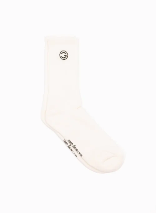 Circle Sock Off White