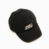 Script Logo Washed Cap Black